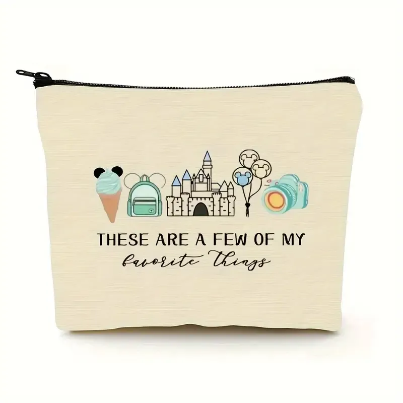 Magic Kingdom Inspired Makeup Pouch
