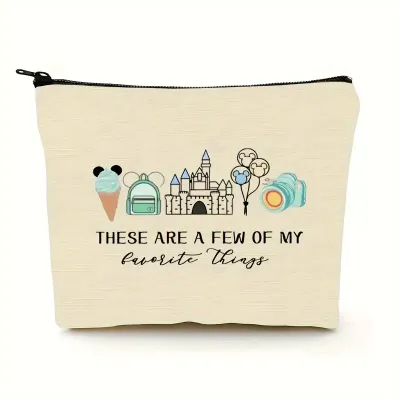 Magic Kingdom Inspired Makeup Pouch