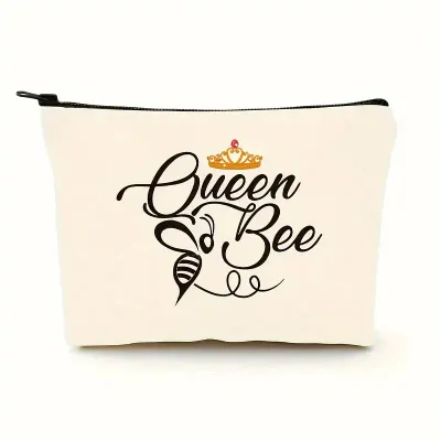 Queen Bee Cosmetic Bag