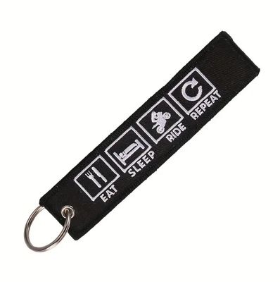 Eat.Sleep.Ride.Repeat Keychain