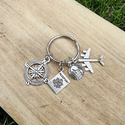 World Traveler Keychain 