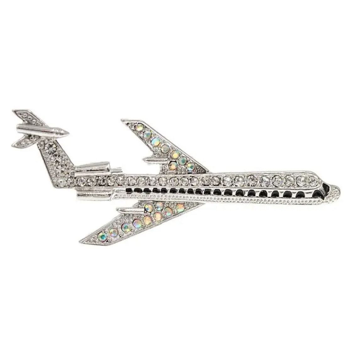 Airplane Shape Brooch