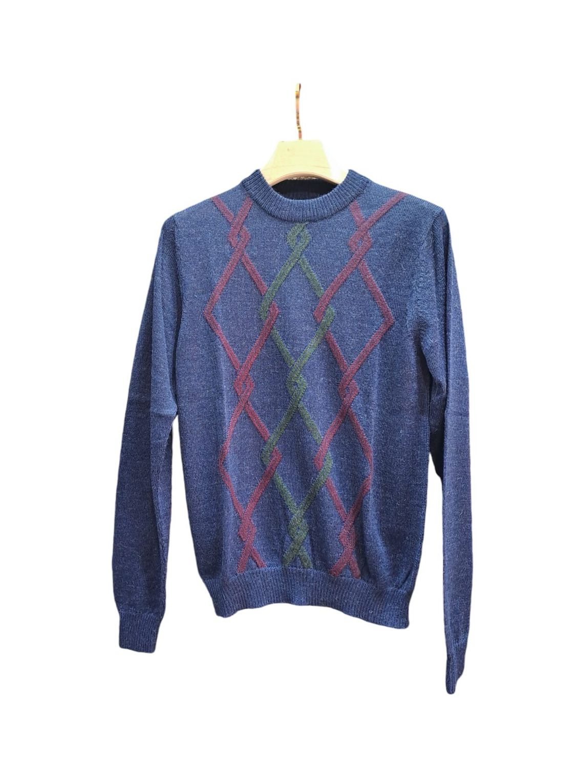 Blue Alpaca Sweater