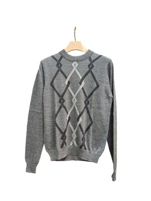 Grey Alpaca Sweater