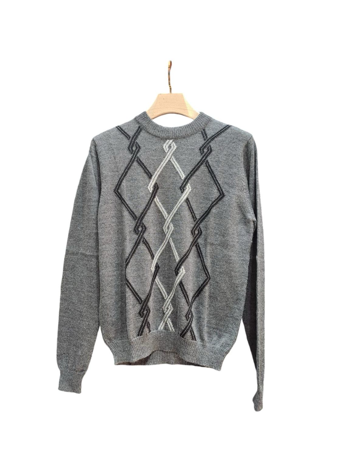 Grey Alpaca Sweater