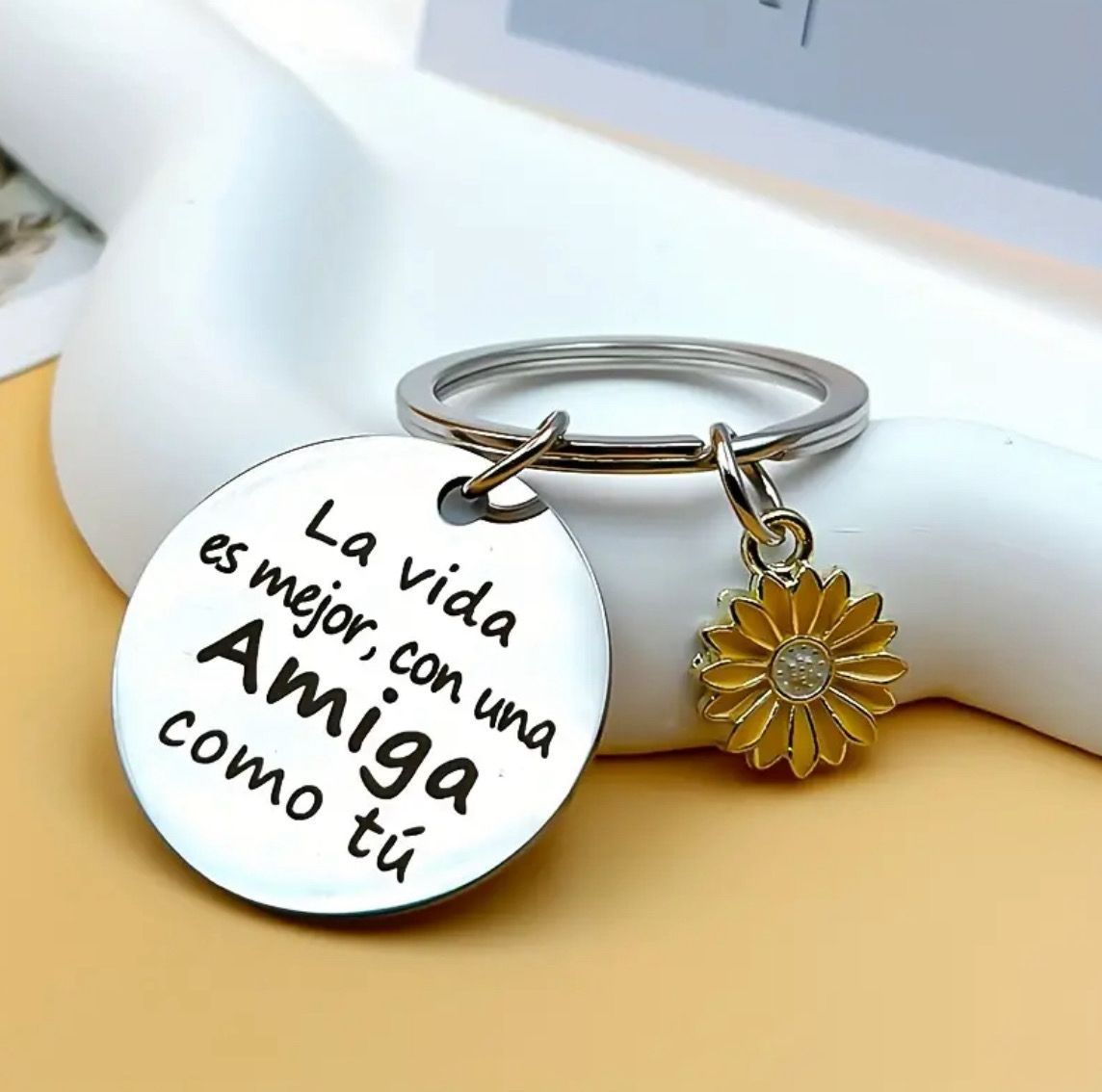 Spanish Life is Better Keychain