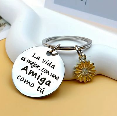 Spanish Life is Better Keychain