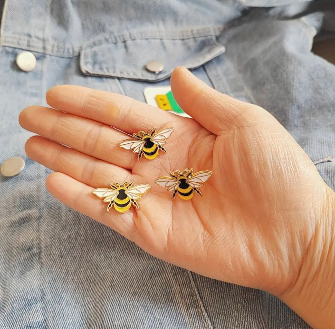 3pcs Bee Brooches