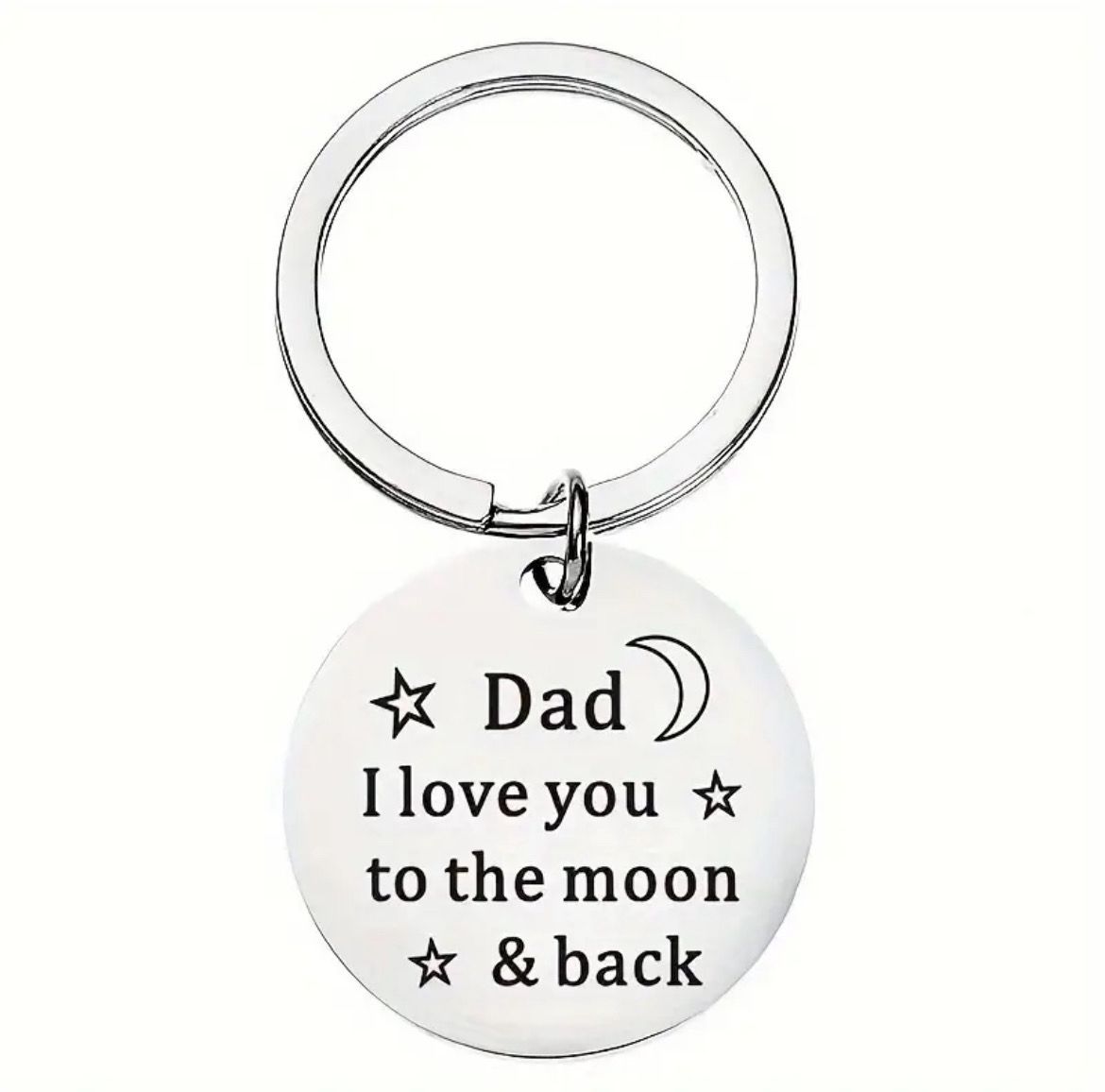 Love You Dad Keychain