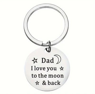 Love You Dad Keychain