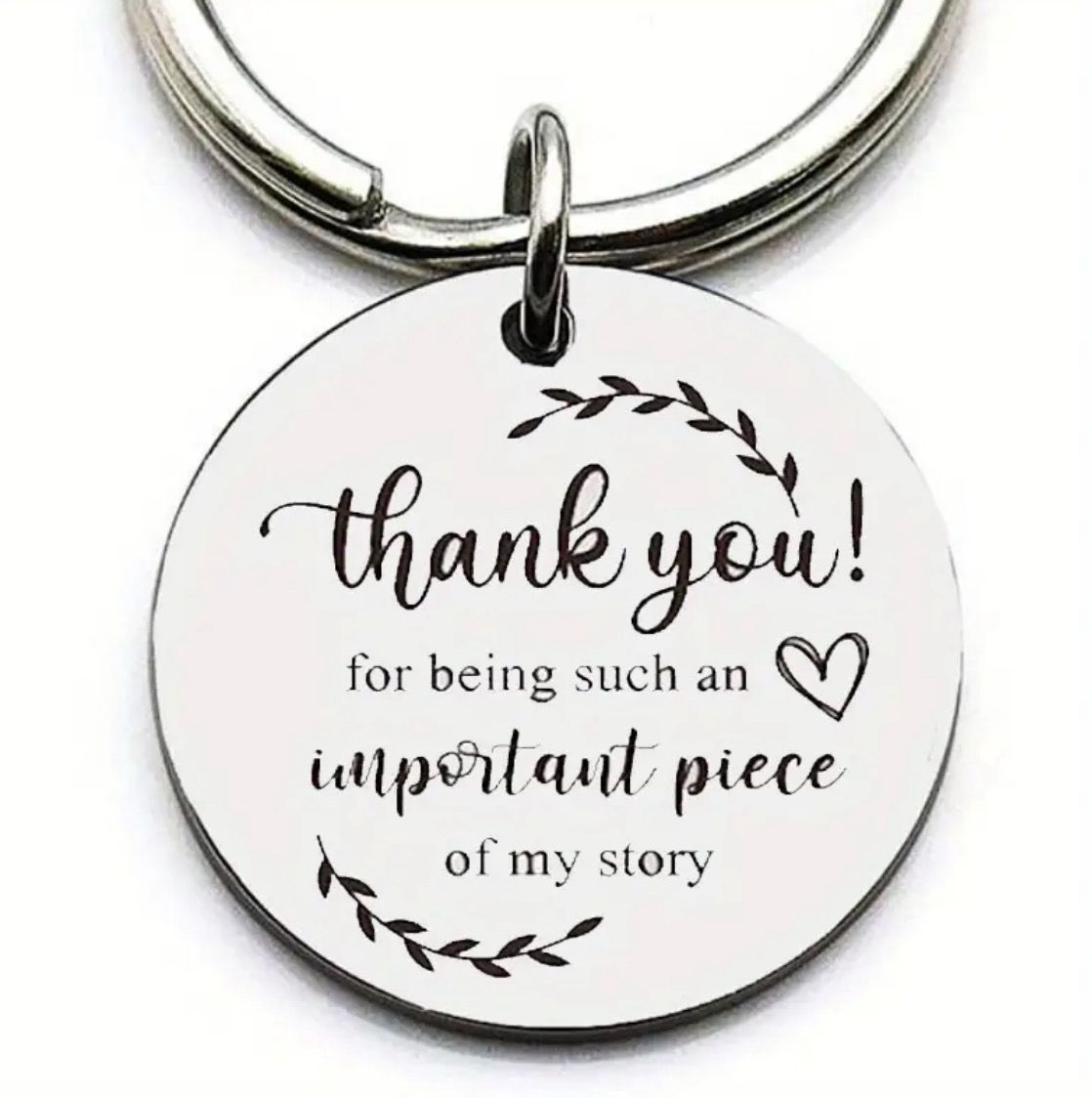 Thank You Keychain