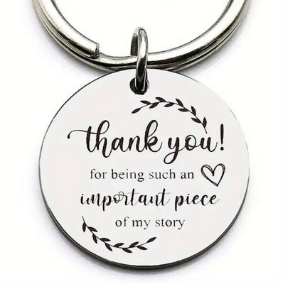 Thank You Keychain