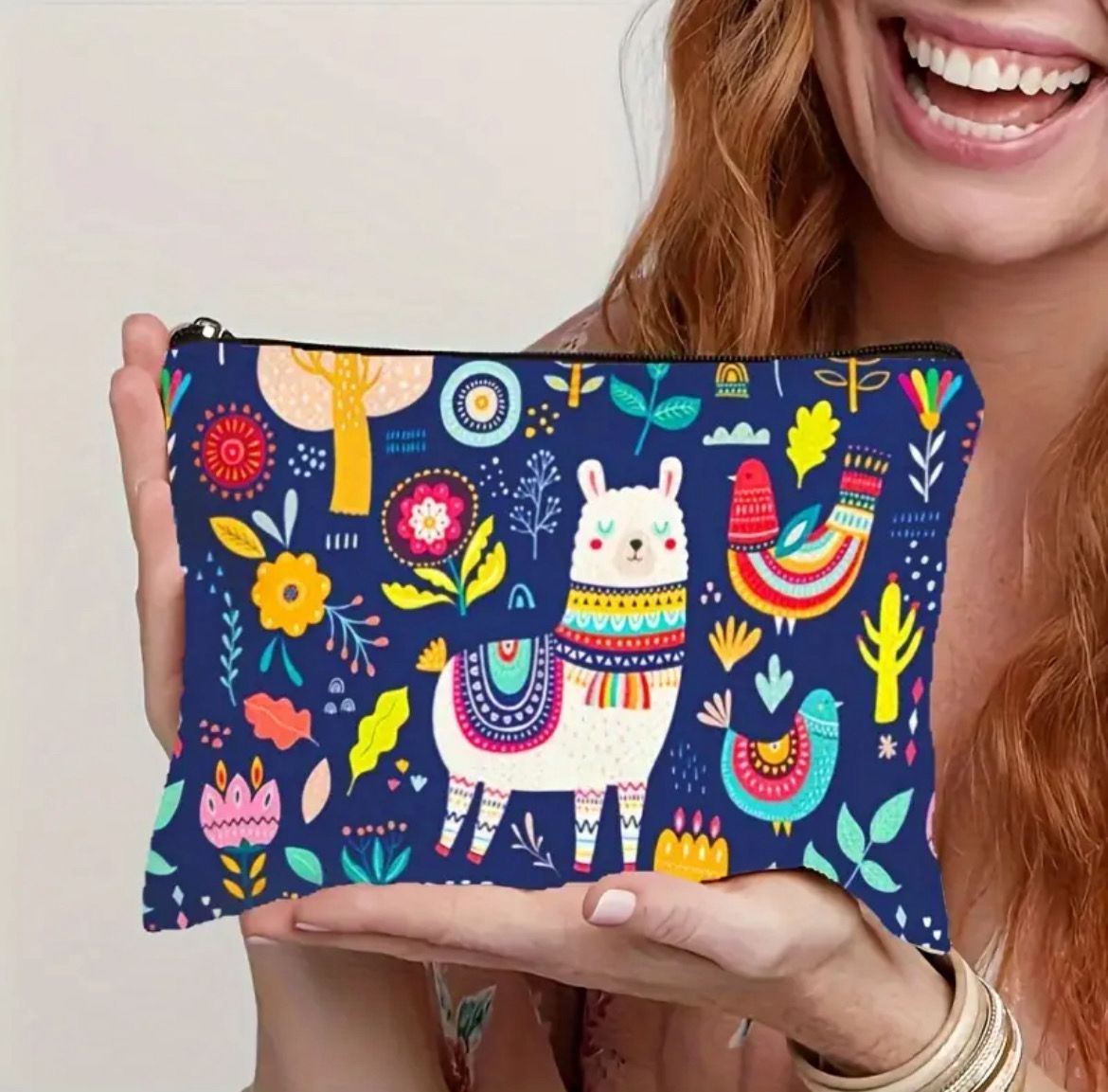 Blue Alpaca Baggie
