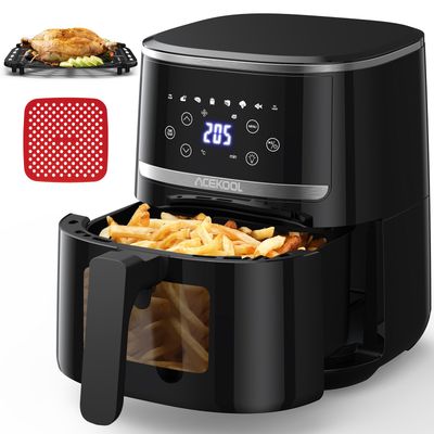 Digital Display Air Fryer Toaster Oven Combo