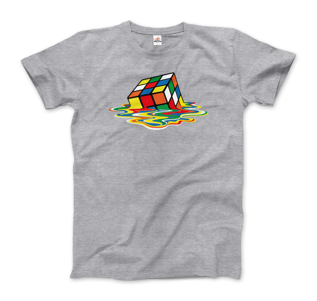 Rubick&#39;s Cube Melting, Sheldon Cooper&#39;s T-Shirt