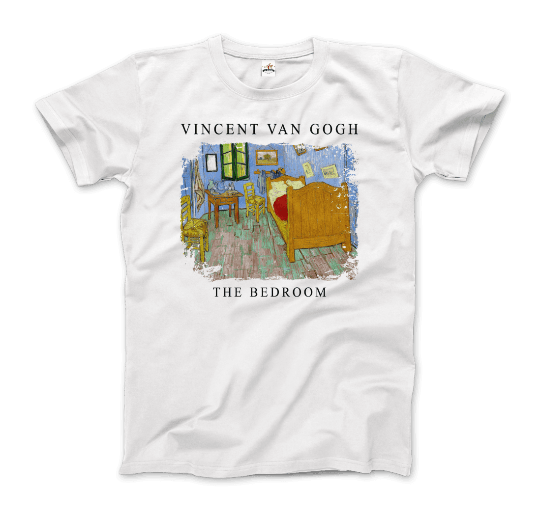 Vincent Van Gogh - The Bedroom, 1889 Artwork T-Shirt
