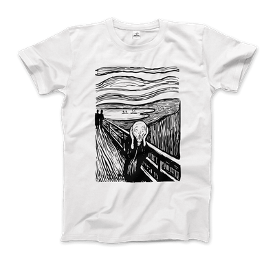 Edvard Munch - The Scream - Sketch Artwork T-Shirt