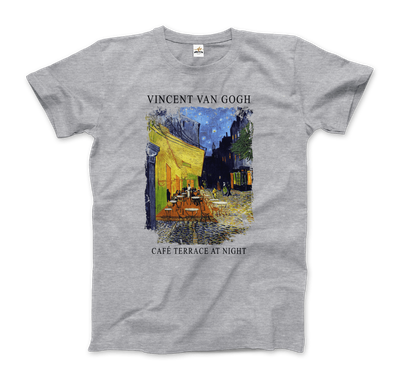 Vincent Van Gogh - Cafe Terrace at Night, 1888 Artwork T-Shirt