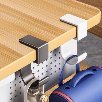 1/2PC Adjustable Desk Edge Hook