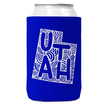 Utah Can Coozie Cooler for 12oz Cans | Utah State Koozie