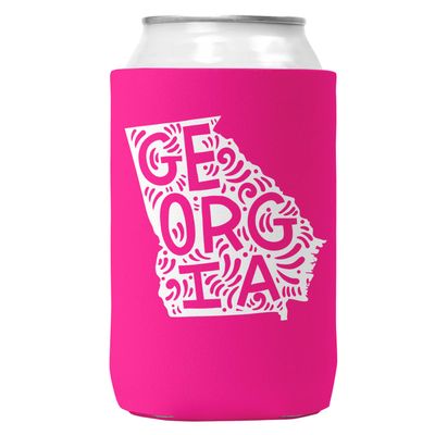 Georgia Can Coozie Cooler for 12oz Cans | State Koozie