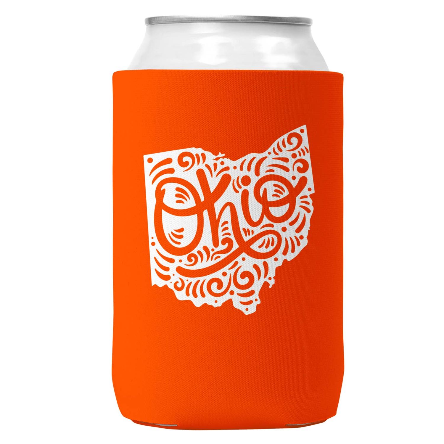 Ohio Can Coozie Cooler for 12oz Cans | Ohio State Koozie