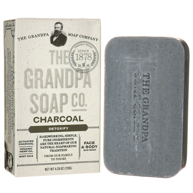 GRANDPA CHARCOAL SOAP (1 X 4.25 OZ)