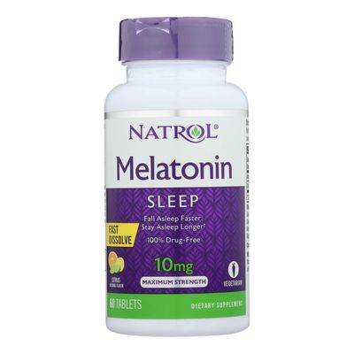 NTRL MELATN 10MG F/D CIT (1 X 60 TAB)