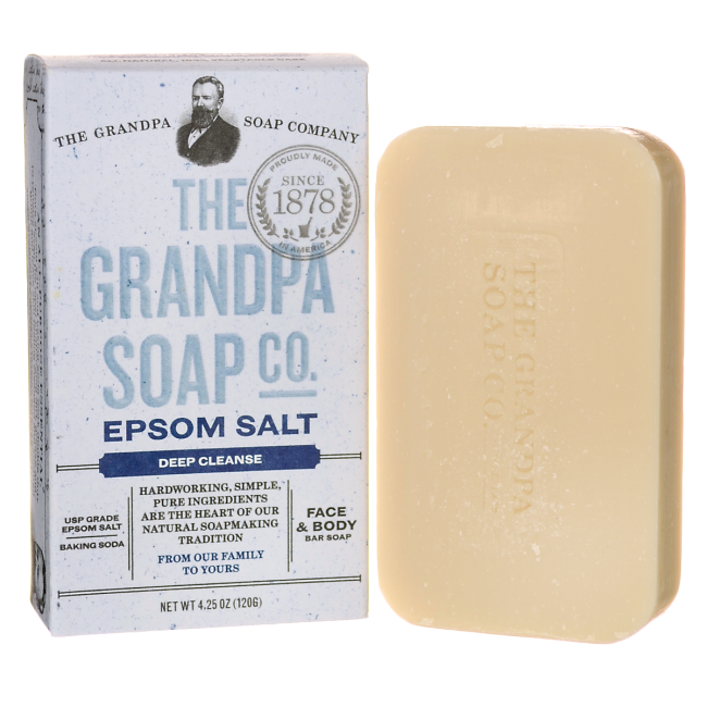 Grandpa&#39;s Epsom Salt Bar Soap  (1x4.25 OZ)