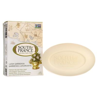 South of France Lush Gardenia Mild Bar Soap  (1x6 OZ)
