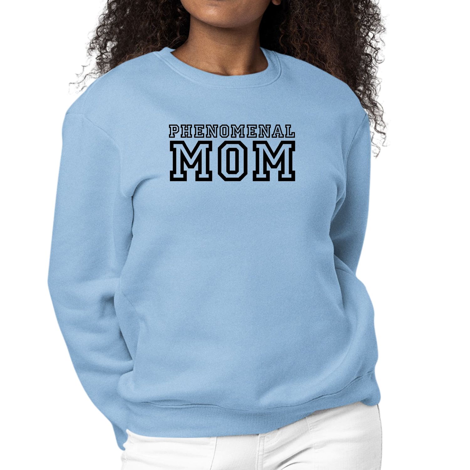 Womens Graphic Sweatshirt Phenomenal Mom Print