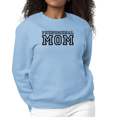 Womens Graphic Sweatshirt Phenomenal Mom Print
