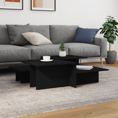 vidaXL Coffee Table Accent End Side Sofa Table for Living Room Engineered Wood