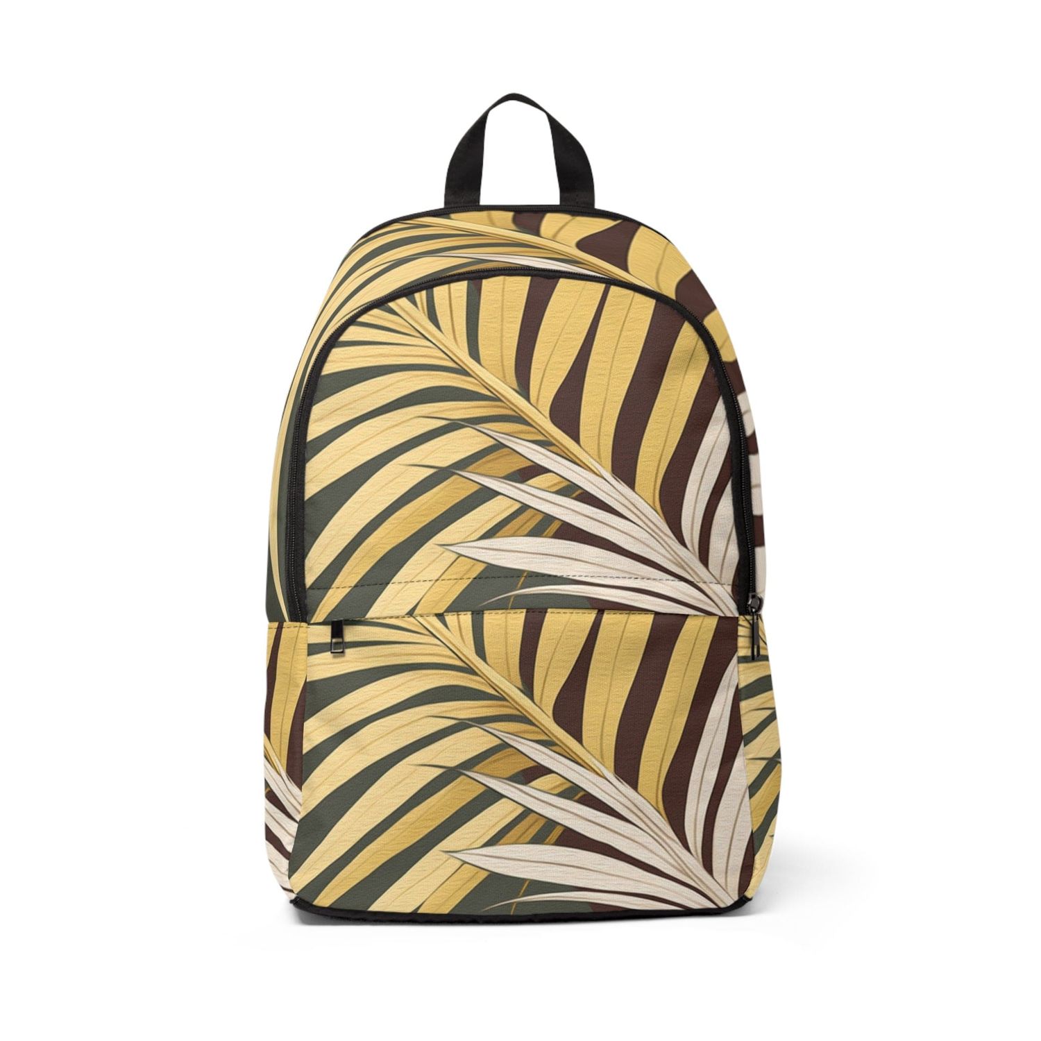 Fashion Backpack Waterproof Palm Tree Leaves Pattern
