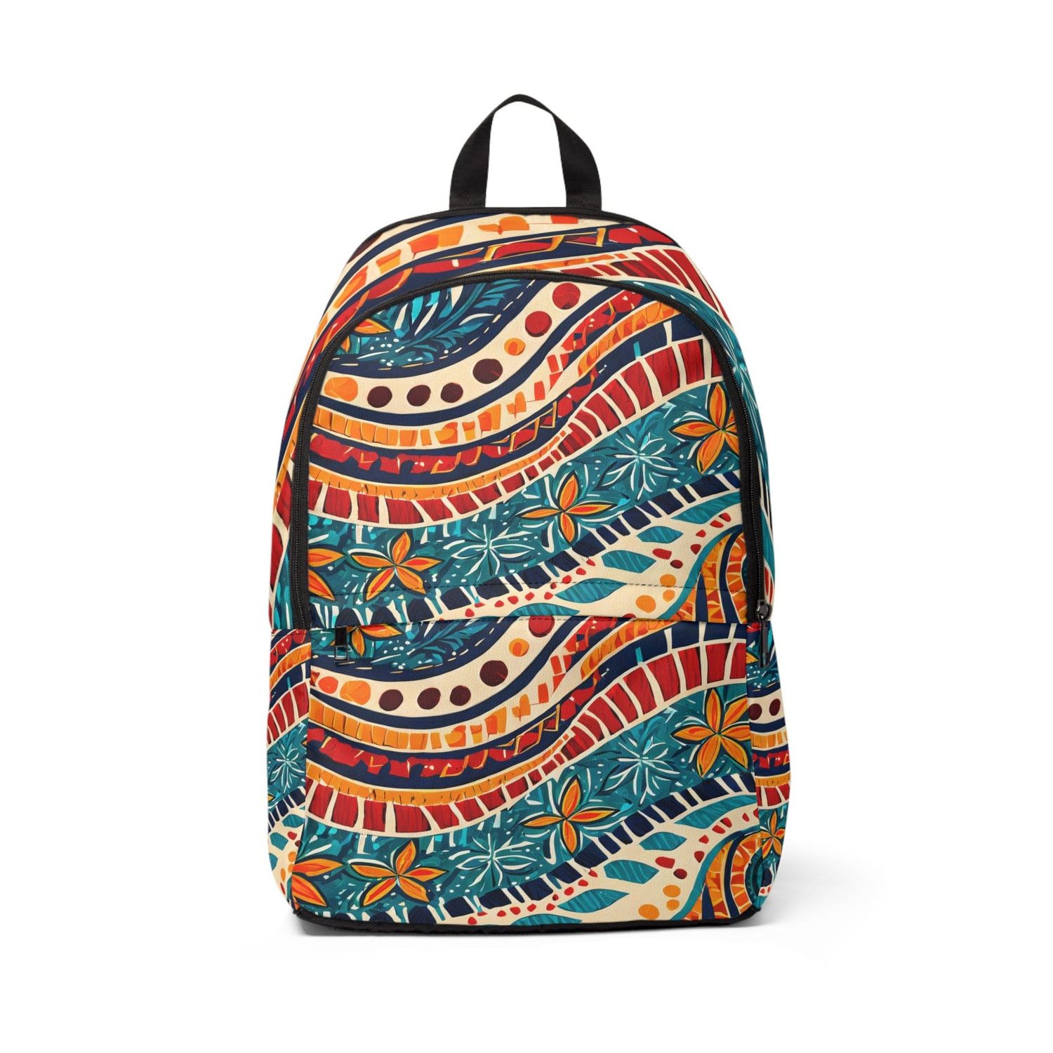 Fashion Backpack Waterproof Boho Floral Print