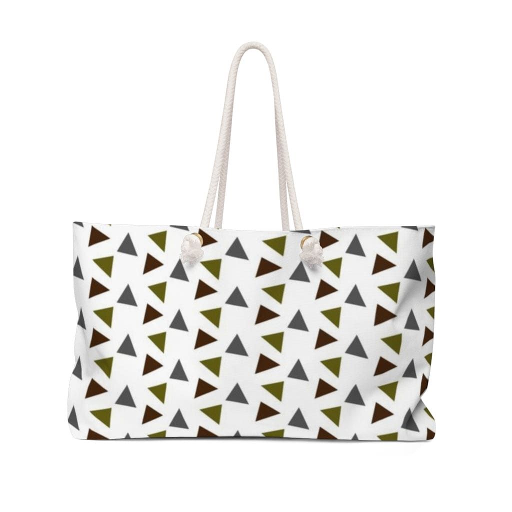 Weekender Tote Bag - Triangle Multicolor Illustration