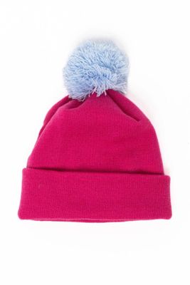 Red Mountain Syrah Winter Hat with Pom