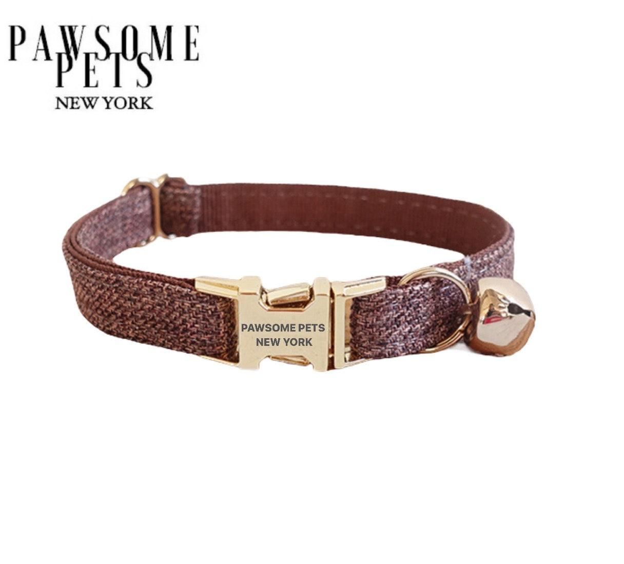 SMALL SIZE DOG &amp; CAT COLLAR - RUSTIC