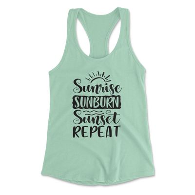 Sunrise Sunburn Sunset Tank
