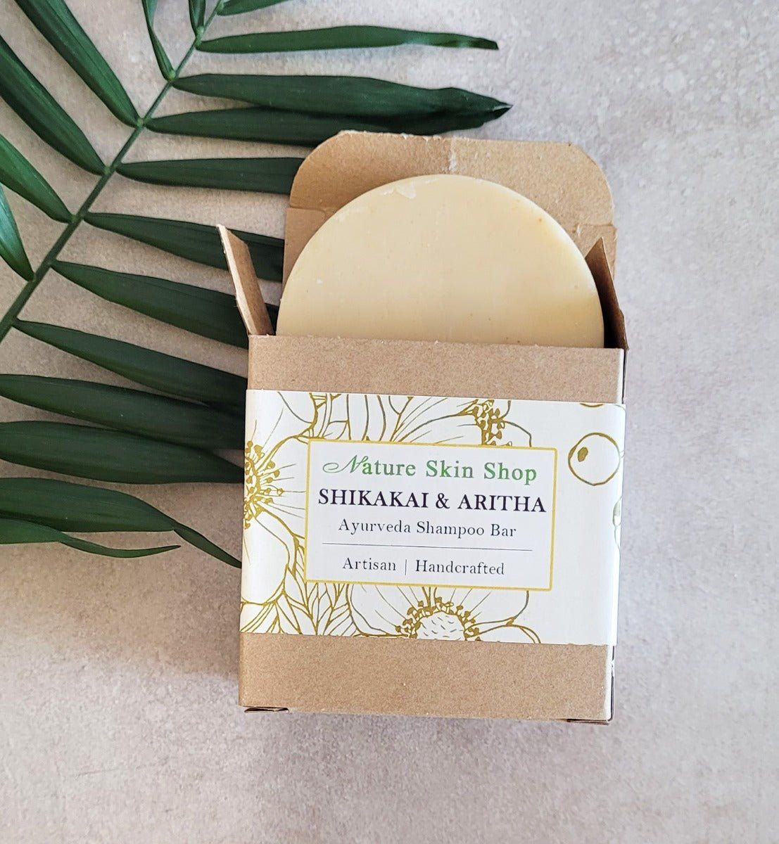 Shampoo Bar Shikakai And Aritha (Soapnut) Organic Shampoo Bar