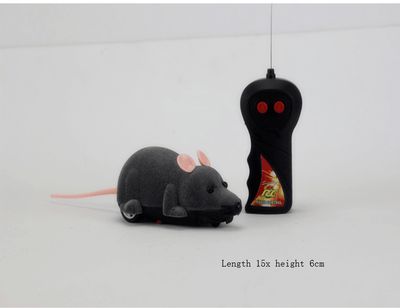 Remote Control Flocking Cat Toy - Interactive Fun For Your Feline Friend!