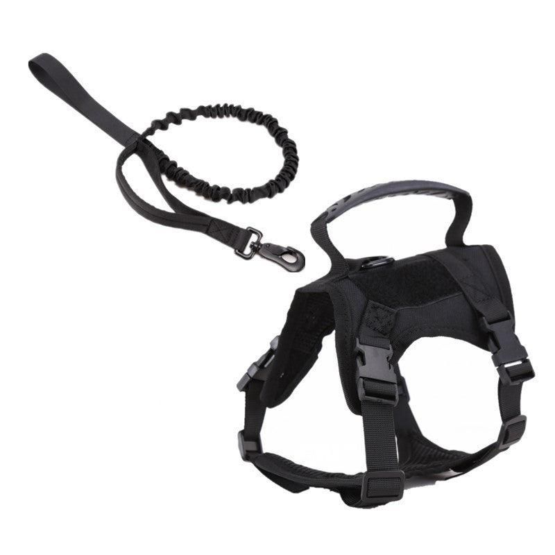 Tactical Pet Vest With Traction Rope - Stylish And Secure Harness For Cats