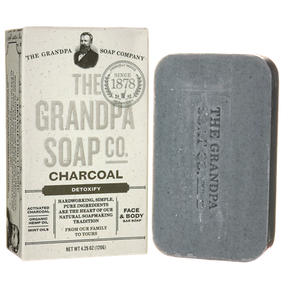 GRANDPA CHARCOAL SOAP (1 X 4.25 OZ)