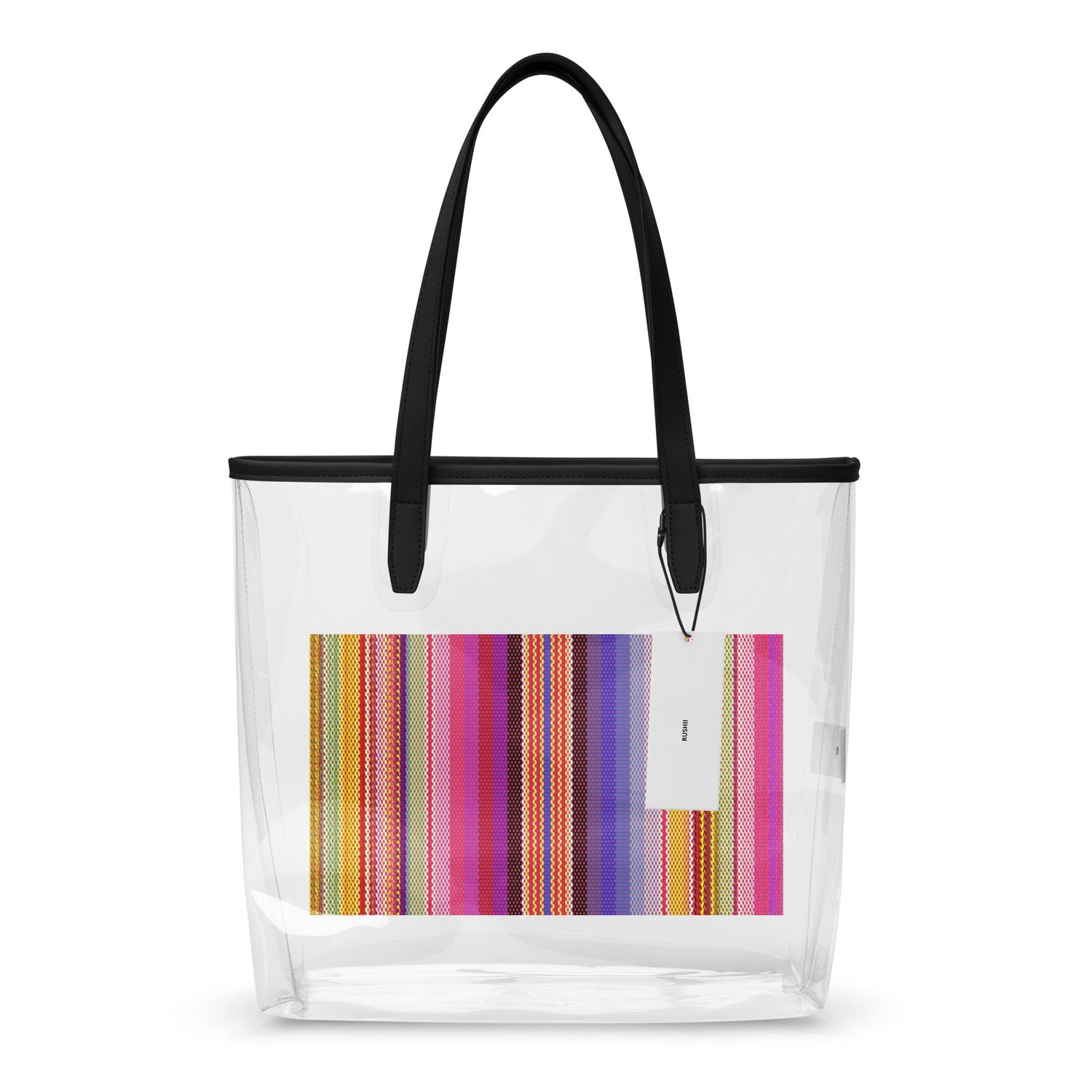 Clear tote bag