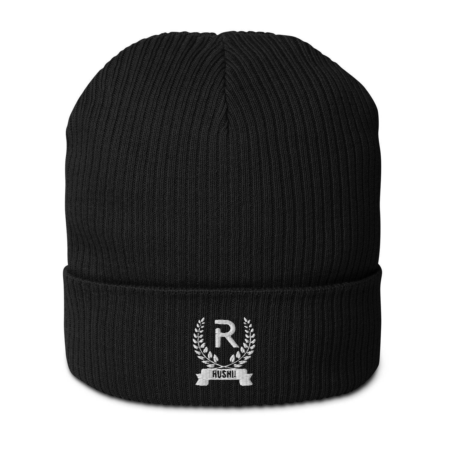 Organic ribbed beanie