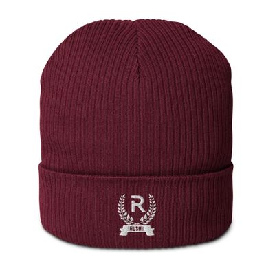Organic ribbed beanie