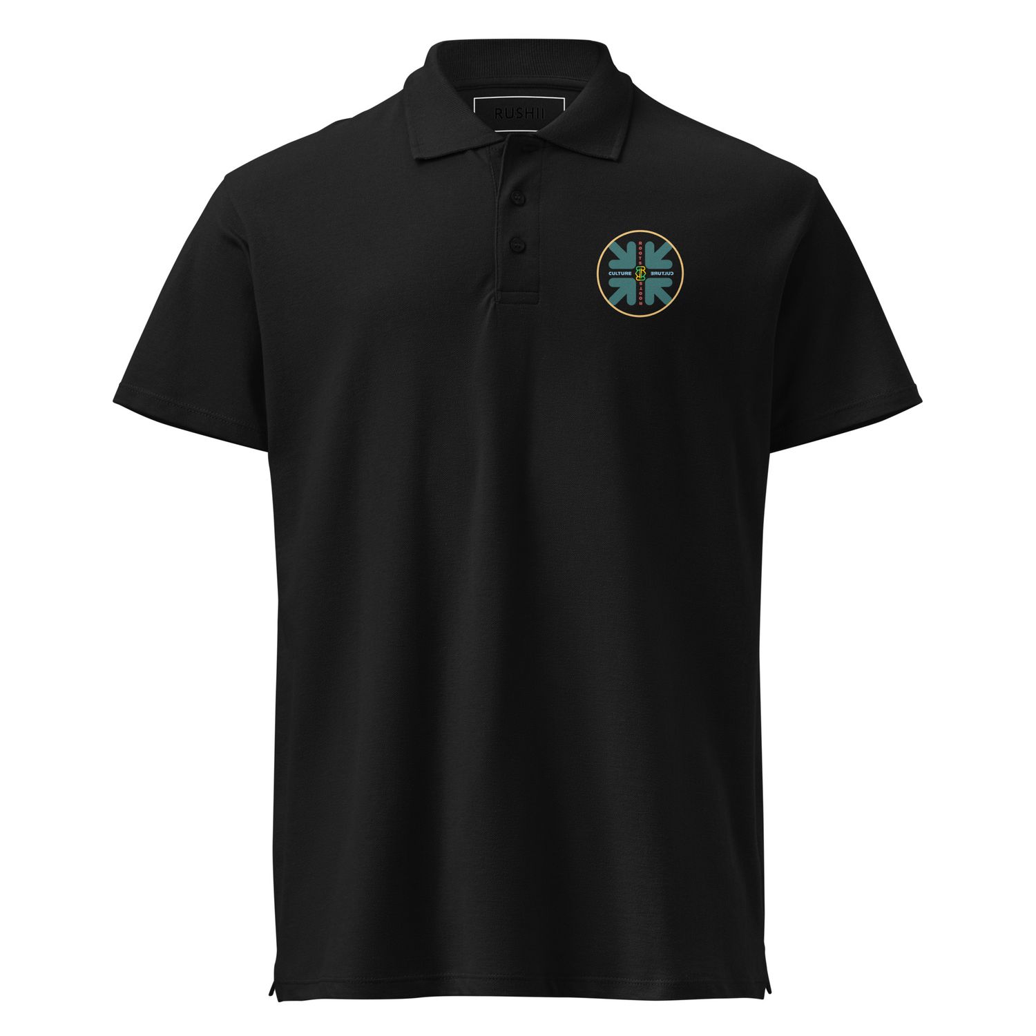 Rushii way pique polo shirt