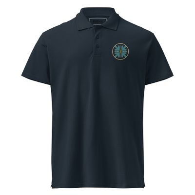 Rushii way pique polo shirt