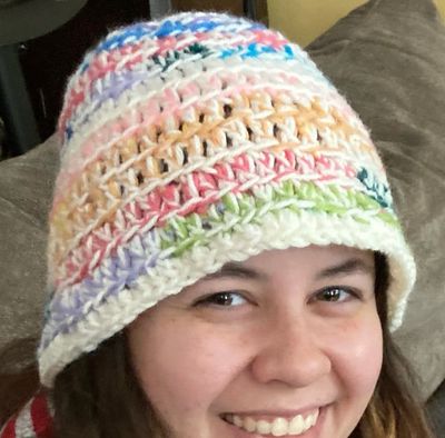 BUCKET HAT Multiple Colors Handmade Crochet UNISEX One Size Fits Most