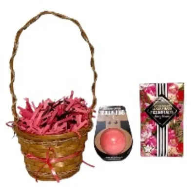 Bath Spa Gift Set Gift Basket Sweet Berry Reindeer Da Bomb Bath Fizzer Luxury Bath Fizzing Salts Holiday Gift Set 3 oz